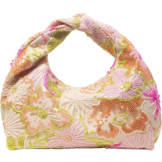 Shein Shiny Colorful Sequin Pleated Handbag, Floral Bag, Sequin Bag, Prom Bag, Bridal Party, Prom Accessories, Elegant Bag For Women, Wedding Items, Glittering Prom Wallet (Pattern Random), Sparkling Sequin Bags Ladies Elegant