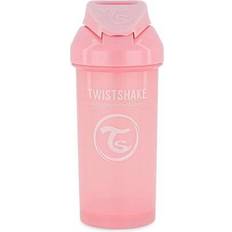 Twistshake Sugrörsflaska 360ml Pink
