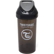Twistshake Vattenflaskor Twistshake Sugrörsflaska 360ml Black