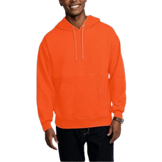 Fruit of the Loom Eversoft Hooded Sweatshirts - Safety Orange