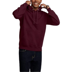 Fruit of the Loom Eversoft Hooded Sweatshirts - Maroon