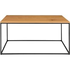 House Nordic Vita Oak/Black Coffee Table 60x90cm