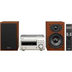 Denon D-M41DAB Silver/Cherry Wood