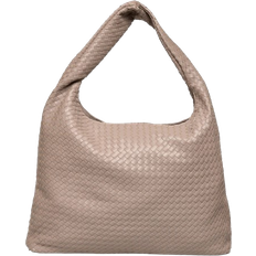 Gina Tricot Braided Large Bag - Beige