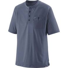 Patagonia Men's Capilene Cool Trail Bike Henley - Classic Navy