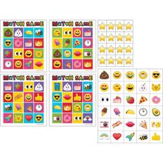 Cards & Invitations Creative Party Emoji Bingo Cards Set Pack 10