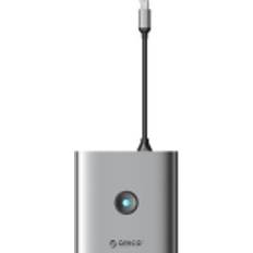 6-in-1 Hub Adapter HDMI 4K 2x USB-A 3.0 USB-C 100W PD