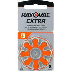 Rayovac Size 13 Hearing Aid Batteries 8-pack Orange
