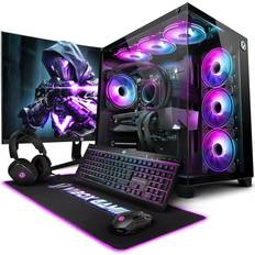 Vibox VIII-24 Gaming PC Bundle • Intel Core i9 12900KF 5.2GHz • Nvidia RTX 5070 Ti 16GB • 32GB RAM • 1TB NVMe SSD • Windows 11 • 27" Monitor • WiFi