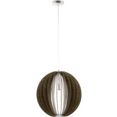 Eglo Cossano Brown Pendant Lamp ∅ 50cm