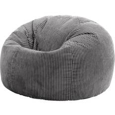 ICON Kingston Cord Charcoal Grey Bean Bag