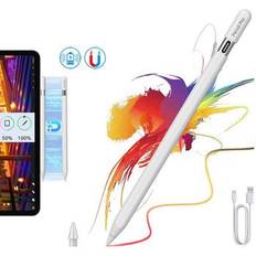 MTP Products P24 Pro Magnetisk Opladet Pen iPad Hvid