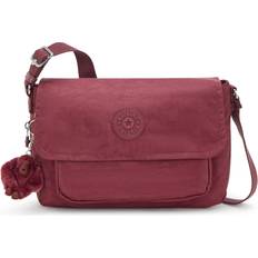 Röda Handväskor Kipling Axelremsväska Crossbody - Röd