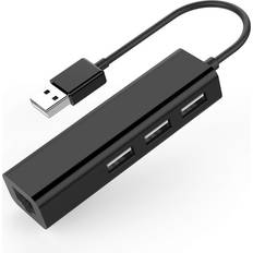 BOSHENG Lention 3 USB Ports Hub RJ45 LAN Adapter