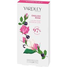 Yardley English Rose Soap Set 3 Count