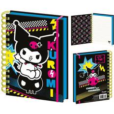 Punk Vibes Kuromi A5 Wirebound Notebook