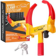 Trailer Locks Heavy Duty Wheel Clamp Lock Fits 7-11 Width Tyres