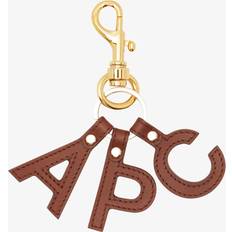 Lettres Keychain - Hazelnut