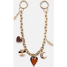 Multi-charm Keyring Gold