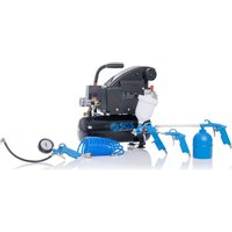 SGS 8 Litre Direct Drive Air Compressor 5 Piece Tool Kit