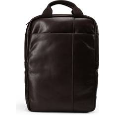 Pine Daypack Leather Laptop Compartment - Brown