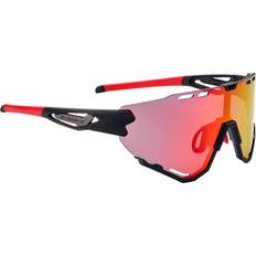 Mantra Sportbrille Verstellbarer Nasenbereich Gummierte Bügelenden TR90 - Black Matt/Red