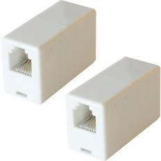 RJ11 Female To Socket Coupler Joiner Adapter