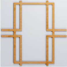 Sheet Materials Ekena Millwork Large Granby Decorative Fretwork Wood Wall Panels
