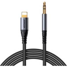 Hpa Stereoljudkabel iPhone iPad AUX 3.5 mm Lightning 1.2m