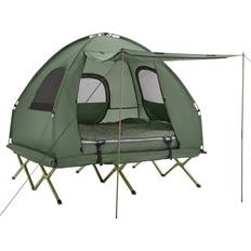 SoBuy 4-i-1 Camping Tält Med Förtält OGS61-L-GR