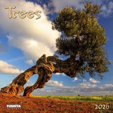 FSC (The Forest Stewardship Council) Calendars Tushita PaperArt Trees 2026 Wall Calendar