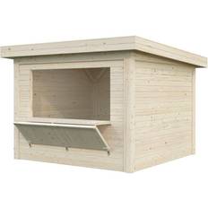 Naturfarvet Store hytter Palmako Kiosk Lenna Connect 304 8.3 m² Natur (Areal )