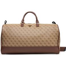 Guess Brun Weekendtaske Guess 4G Logo Weekender Travel Bag - Brown