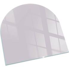Bodenschutzplatten Tulup Funkenschutz Glasplatte Kaminofen Sicherheitsglas Hellviolett 100 x 100 cm