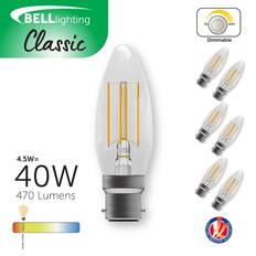 Bell LED Lamps Bell B22 LED Candle Bulb 2700K Dimmable
