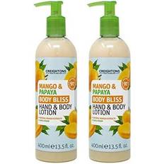 Body Bliss Mango Papaya Hand and Body Lotion 400ml Pack of 2