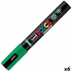 Posca Penselpennor Posca Brush PC-5BR Grön Penselmarkörer Set