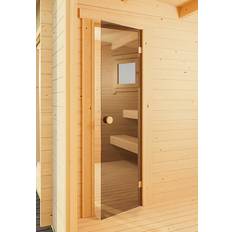 Saunas Sauna Door-Log Wooden Garden Cabin