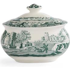Sockerskålar Spode Heritage Green Italian Med Lock 0.25L Sockerskål