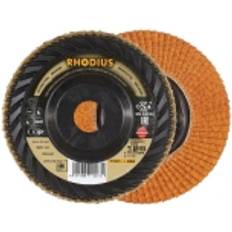 Schuurschijven Rhodius Jumbo Longlife Trim Lamellenschijf RVS Staal 10 Stuk