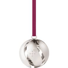 Silver Julgranspynt Georg Jensen 2025 Julkula Palladiumpläterad Mässing Silverfärgad Julgranspynt