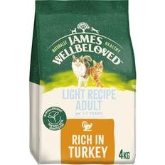 James Wellbeloved Cats Pets James Wellbeloved Hypoallergenic Dry Light Cat Food 4 kg
