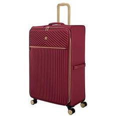IT Luggage Luggage IT Luggage 8 Wheel Soft Suitcase Red Large