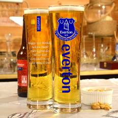 Personalised Everton Peroni Gift Beer Glass