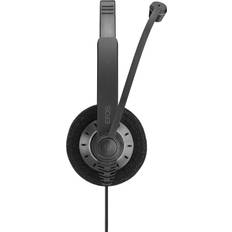 EPOS Hörlurar EPOS Impact SC 30 Kablet Headset Sort Sølv