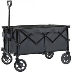 Utility Wagons Garden Pride Wagon 89 cm 171 L Capacity Foldable