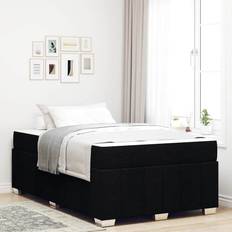 120cm - 200cm Ramsängar vidaXL Sängram Svart 120 x 200 cm Tyg Ramsäng