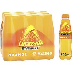 Sports & Energy Drinks Lucozade Energy Orange 500ml Pack 12