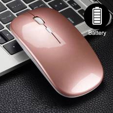Pink Standard Mice Maxpower Pink Wireless Ergonomic Optical Mouse