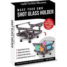Shot Glasses Make Your Own Metal Holder Set Shot Glass